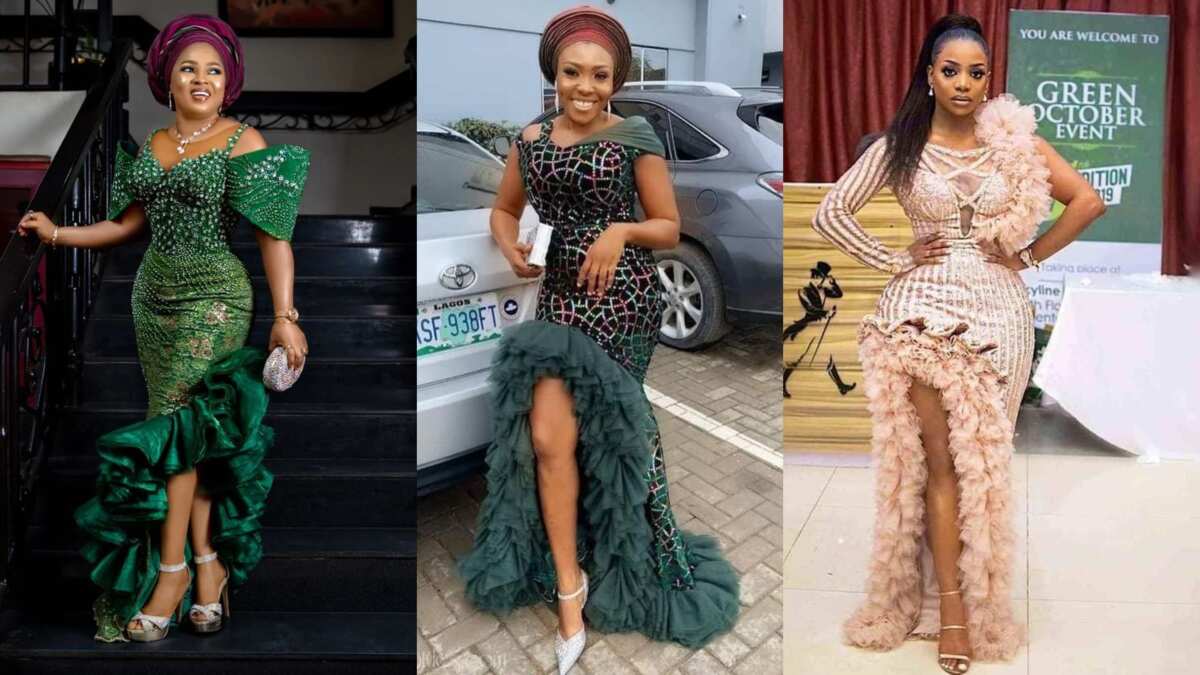 Latest Sophisticated Lace Gown styles || Trendy Lace Gown Styles || Asoebi  Styles For Owambe 2023 - YouTube